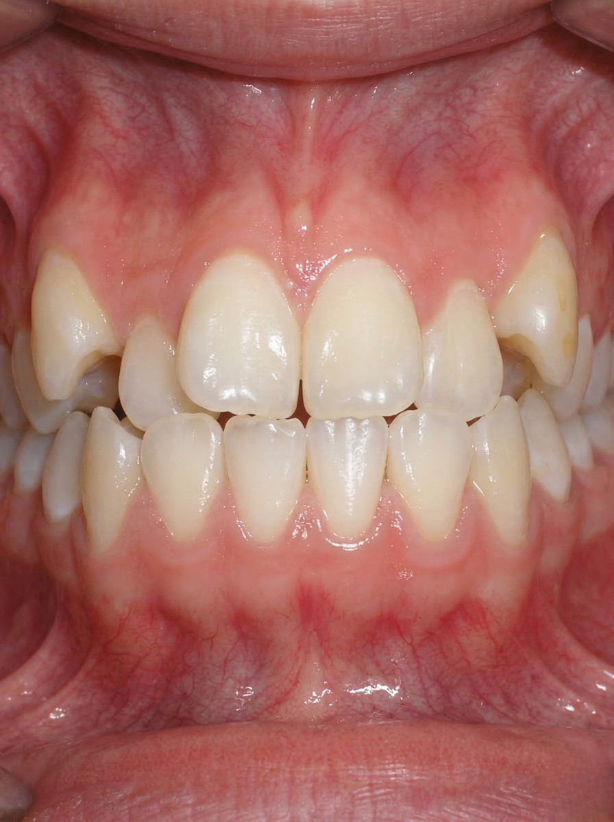Orthodontic treatment example